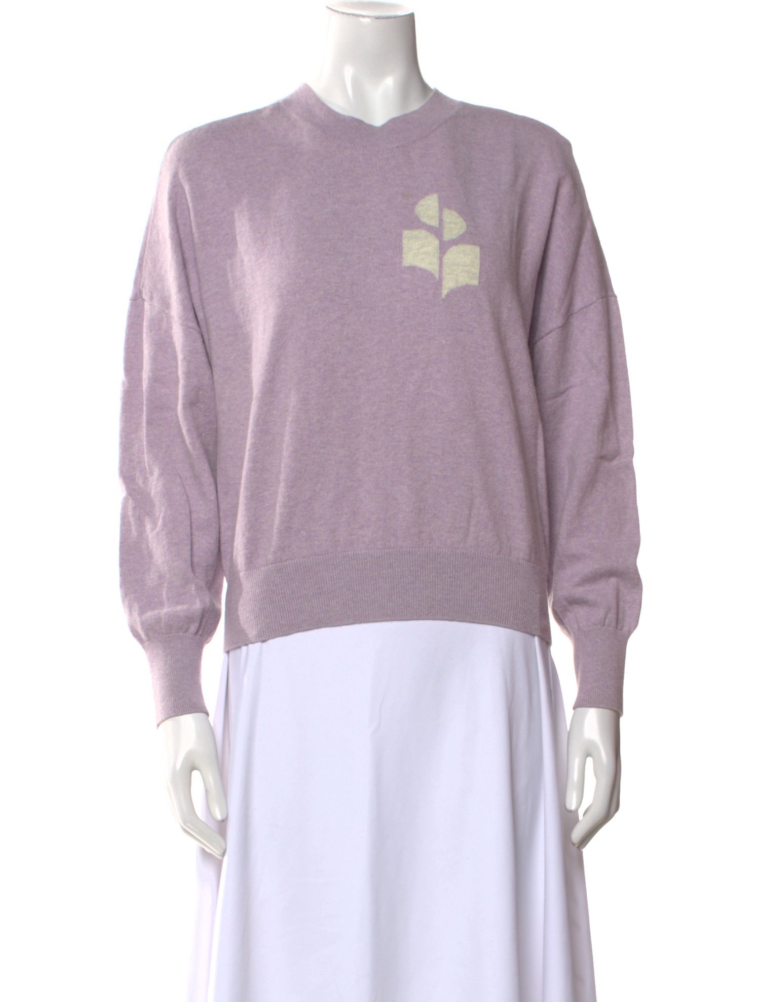 Étoile Isabel Marant Graphic Print Crew Neck Sweater