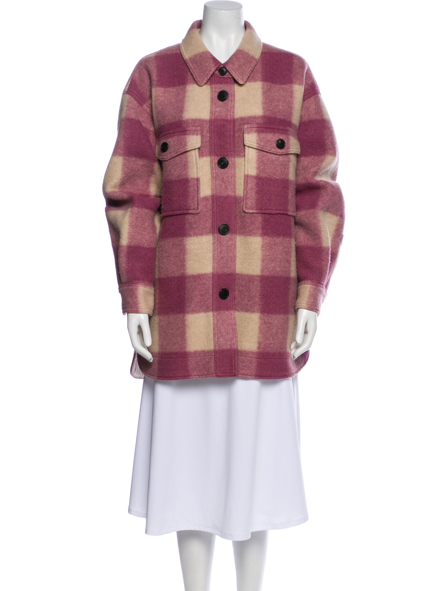 Étoile Isabel Marant Plaid Print Jacket