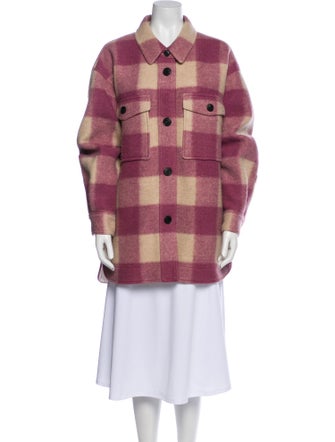 Étoile Isabel Marant Plaid Print Jacket