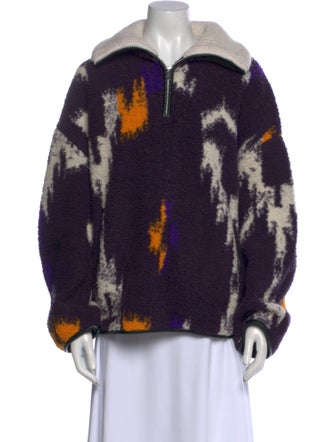 Étoile Isabel Marant Printed Crew Neck Sweater