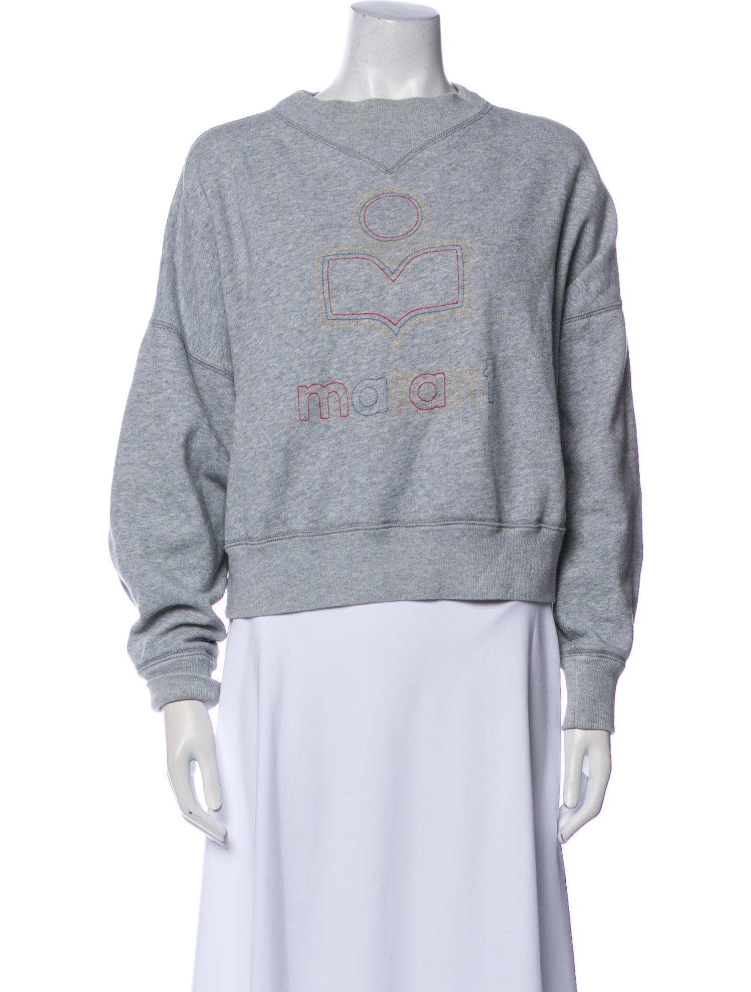 Étoile Isabel Marant Graphic Print Crew Neck Sweatshirt