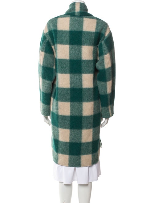 Étoile Isabel Marant Plaid Print Trench Coat