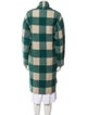 Étoile Isabel Marant Plaid Print Trench Coat