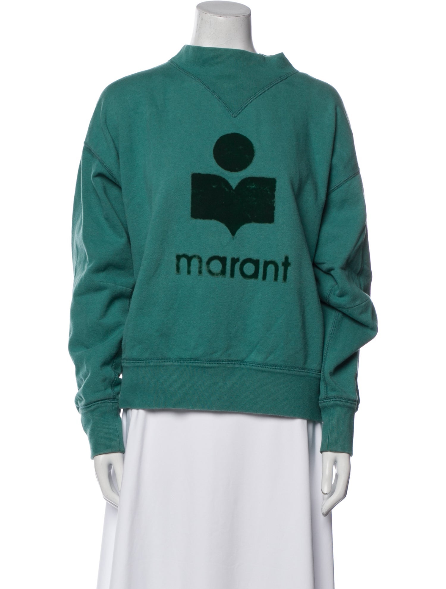 Étoile Isabel Marant Graphic Print Crew Neck Sweatshirt