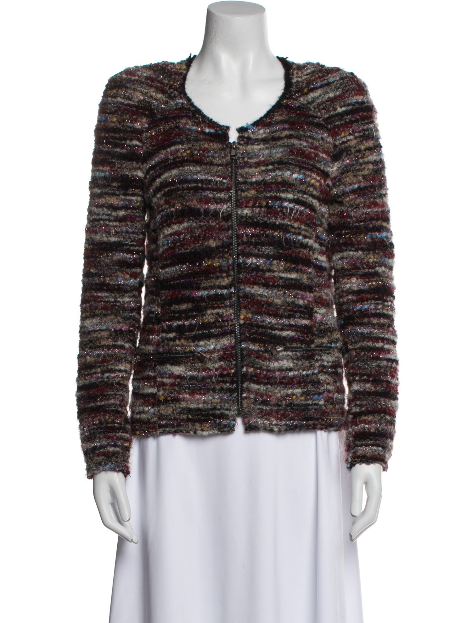 Étoile Isabel Marant Tweed Pattern Evening Jacket