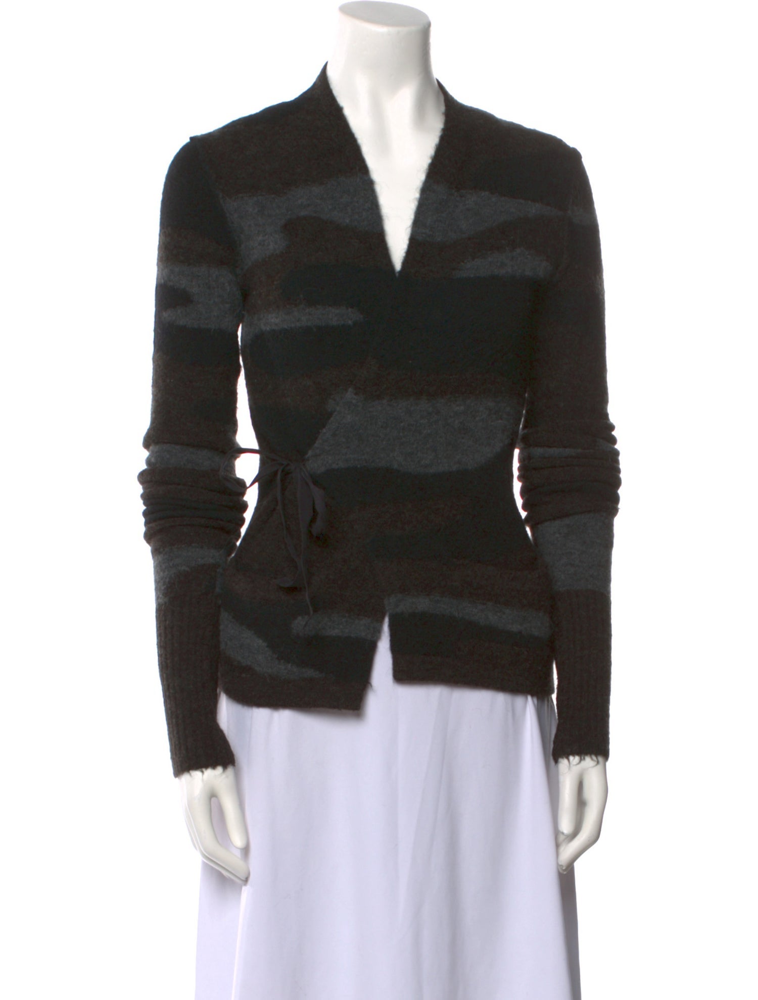 Étoile Isabel Marant Striped V-Neck Sweater