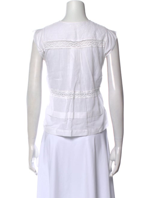 Étoile Isabel Marant V-Neck Sleeveless Crop Top