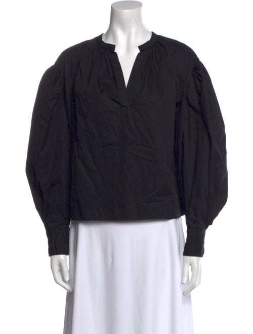 Étoile Isabel Marant V-Neck Long Sleeve Sweatshirt