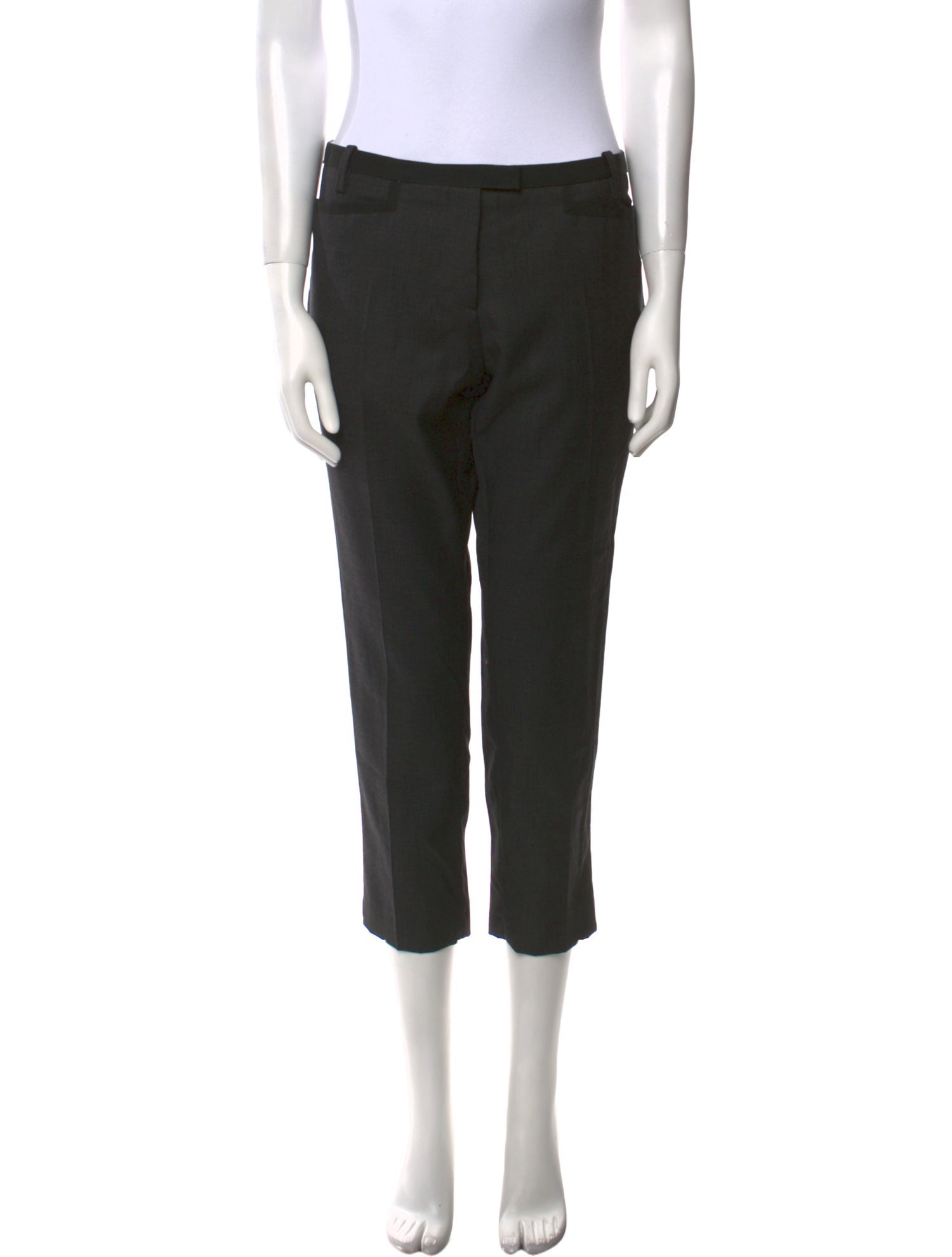 Étoile Isabel Marant Virgin Wool Straight Leg Pants
