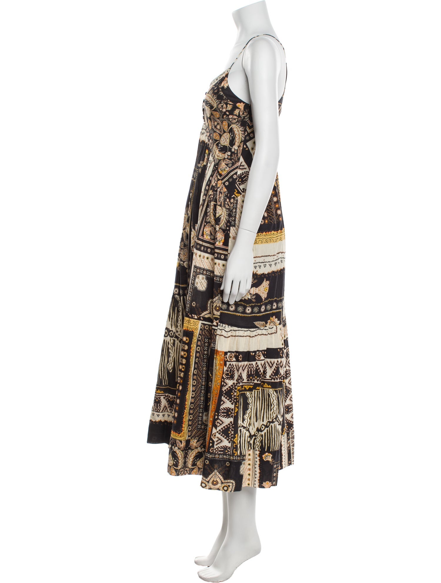 Étoile Isabel Marant Printed Long Dress