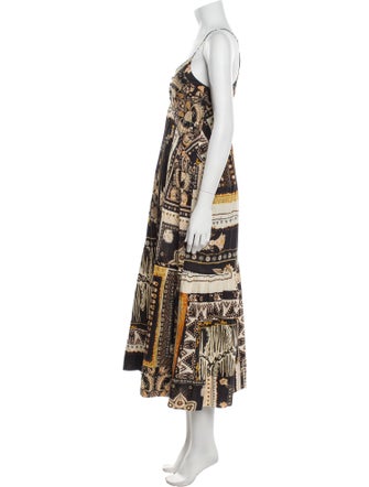 Étoile Isabel Marant Printed Long Dress