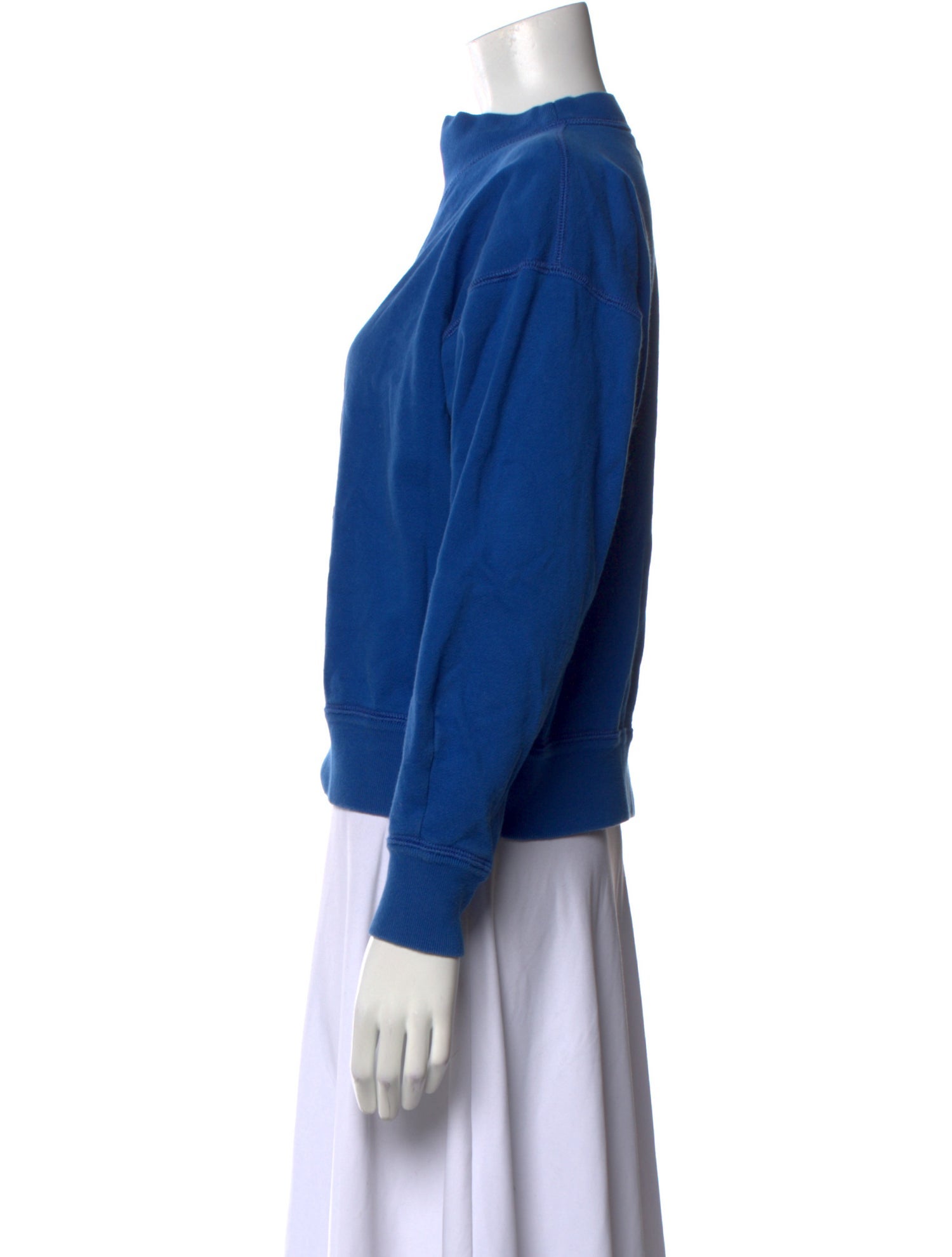 Étoile Isabel Marant Graphic Print Mock Neck Sweatshirt