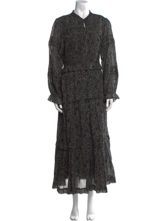 Étoile Isabel Marant Printed Long Dress