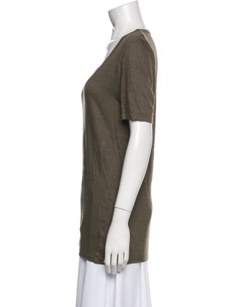 Étoile Isabel Marant Linen V-Neck T-Shirt