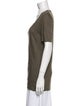 Étoile Isabel Marant Linen V-Neck T-Shirt
