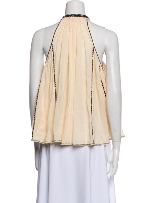 Étoile Isabel Marant V-Neck Sleeveless Crop Top
