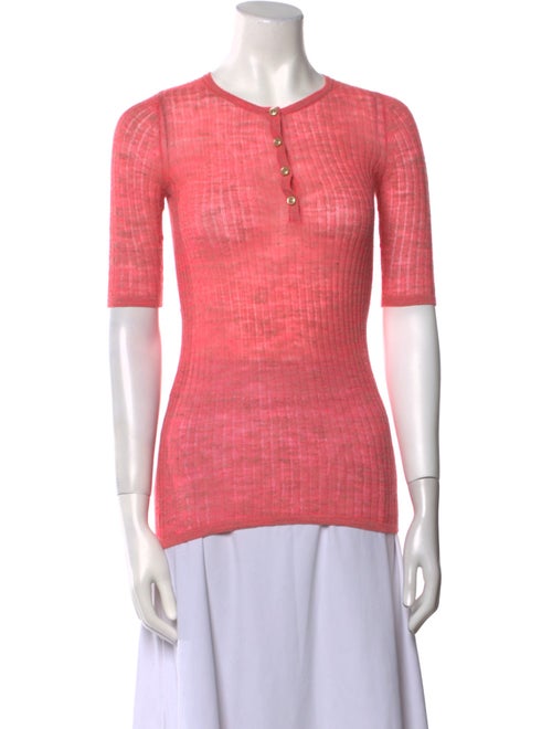 Étoile Isabel Marant Linen Crew Neck Polo