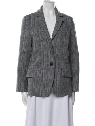 Étoile Isabel Marant Virgin Wool Printed Blazer