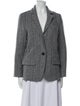 Étoile Isabel Marant Virgin Wool Printed Blazer