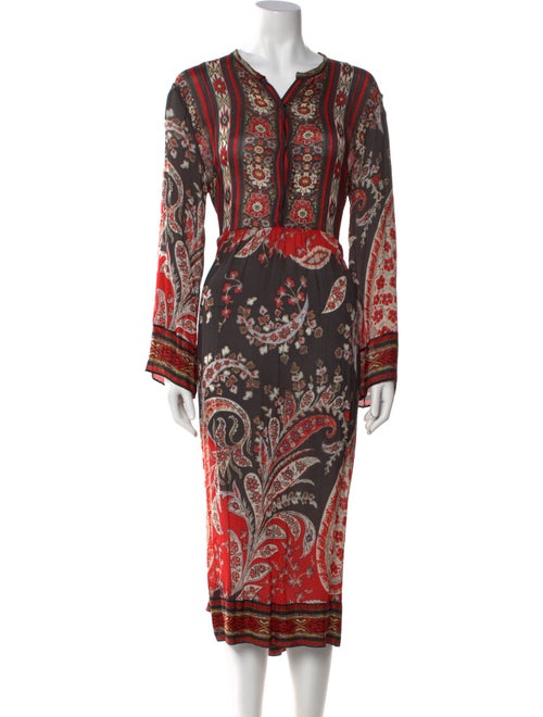 Étoile Isabel Marant Paisley Print Long Dress