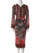 Étoile Isabel Marant Paisley Print Long Dress