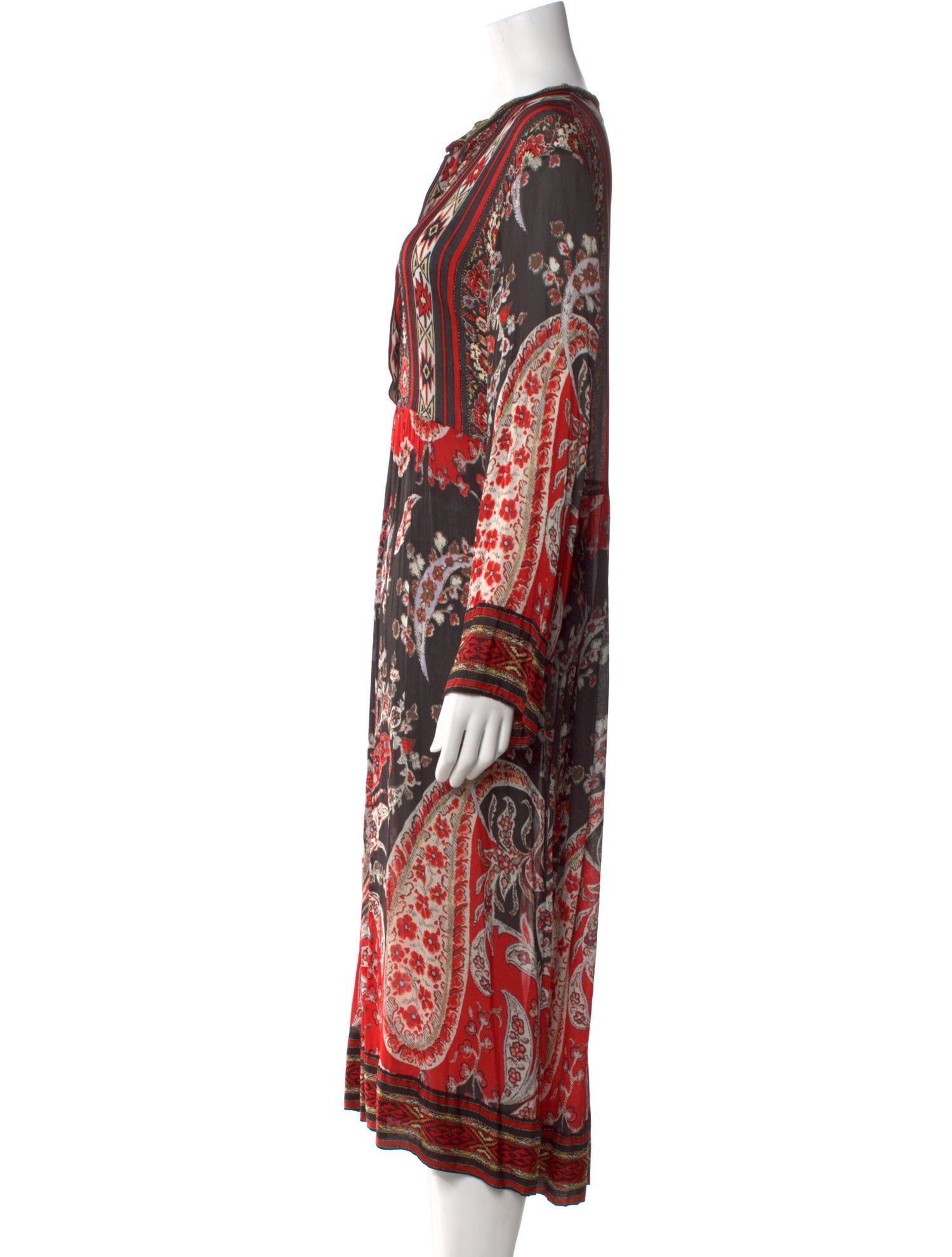 Étoile Isabel Marant Paisley Print Long Dress