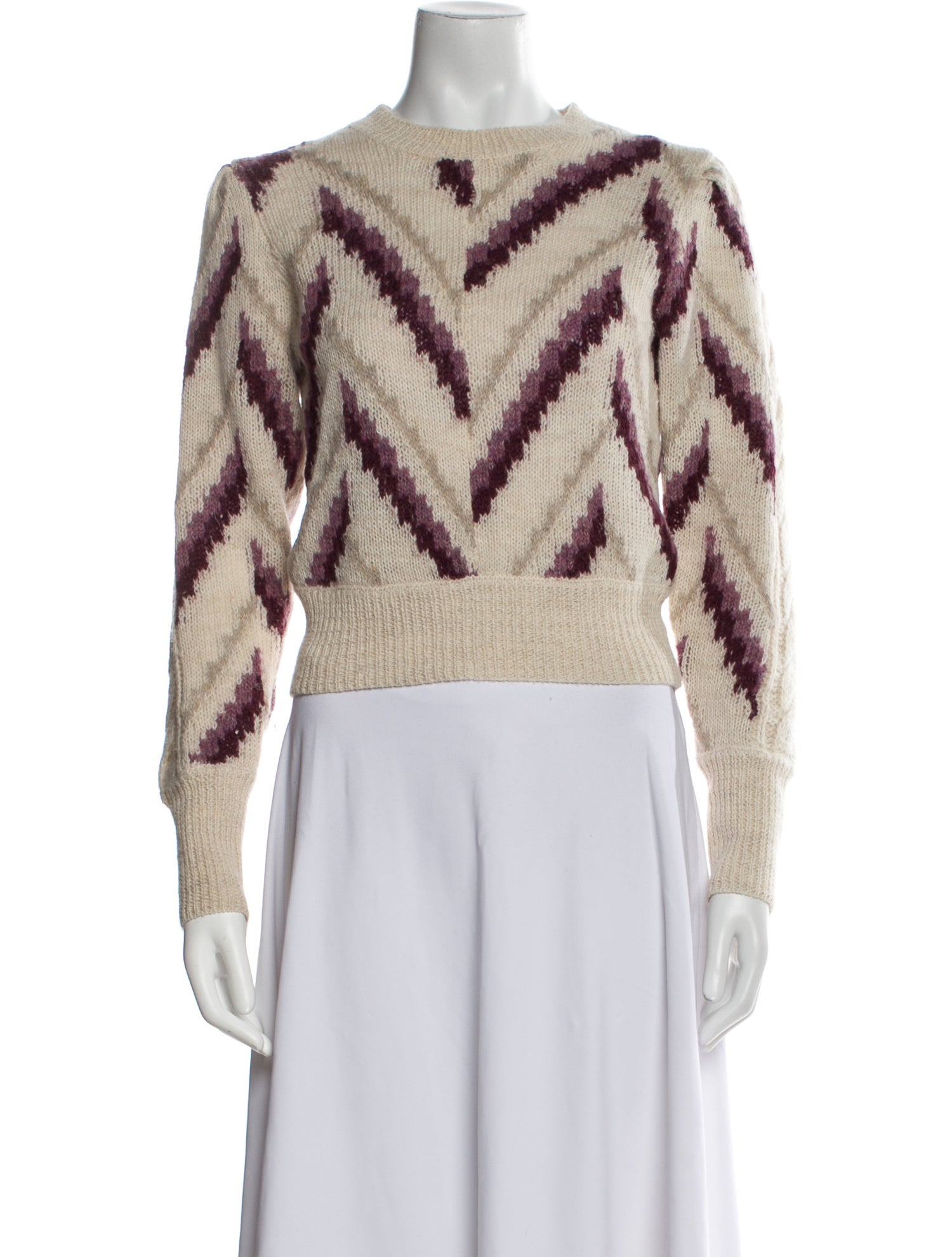 Étoile Isabel Marant Printed Crew Neck Sweater