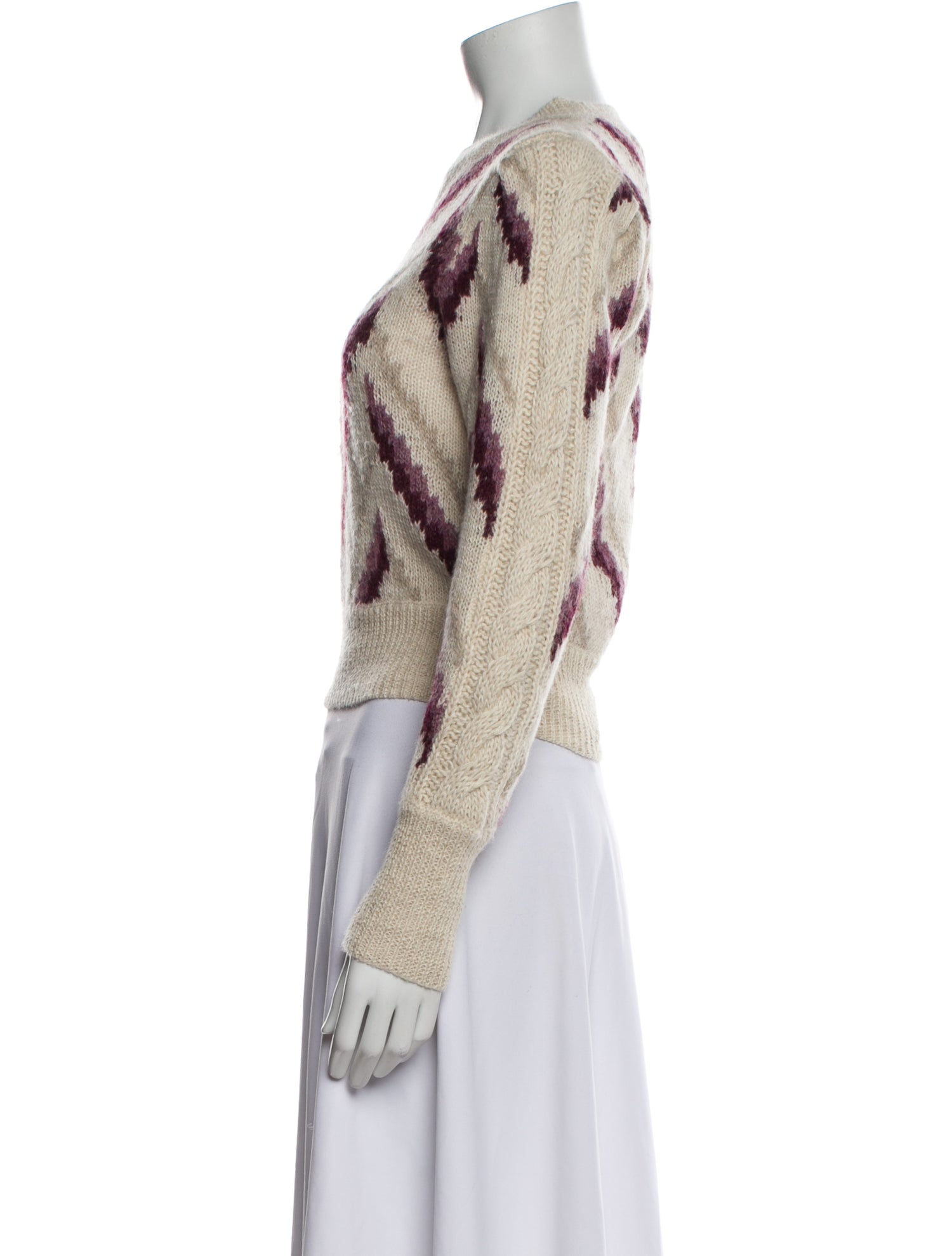 Étoile Isabel Marant Printed Crew Neck Sweater