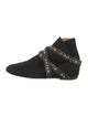 Étoile Isabel Marant Suede Studded Accents Lace-Up Boots