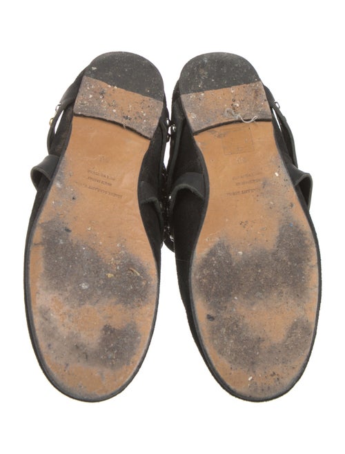 Étoile Isabel Marant Suede Studded Accents Lace-Up Boots
