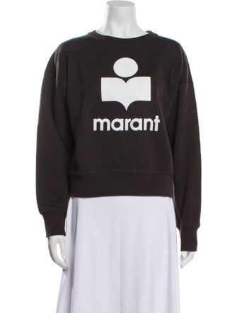 Étoile Isabel Marant Graphic Print Crew Neck Sweatshirt