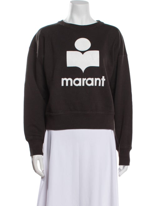 Étoile Isabel Marant Graphic Print Crew Neck Sweatshirt