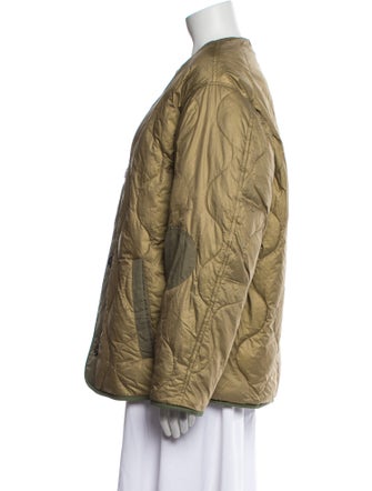 Étoile Isabel Marant Nylon Colorblock Pattern Coat