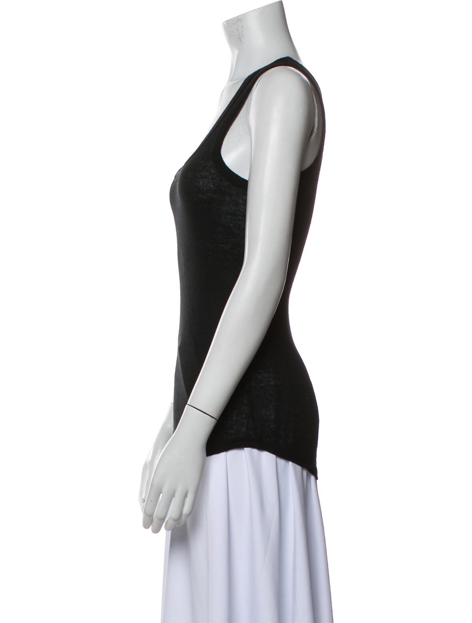 Étoile Isabel Marant Linen Scoop Neck Top