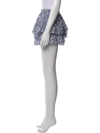 Étoile Isabel Marant Floral Print Mini Shorts