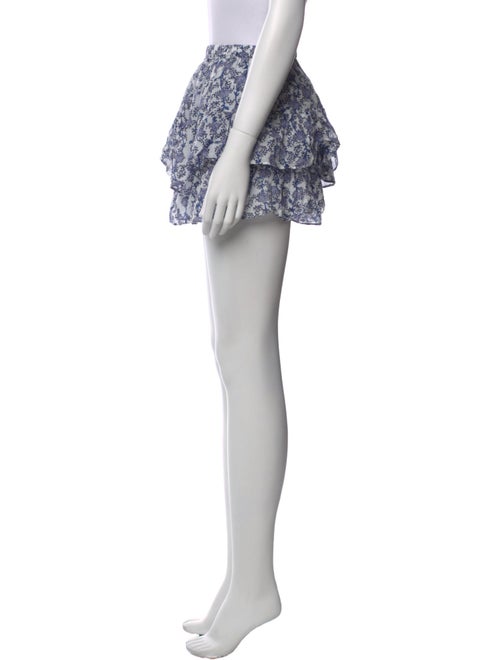 Étoile Isabel Marant Floral Print Mini Shorts