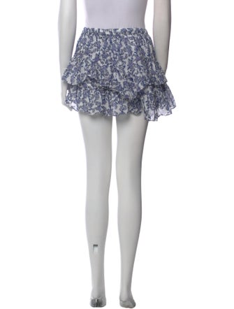 Étoile Isabel Marant Floral Print Mini Shorts