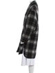 Étoile Isabel Marant Wool Plaid Print Coat