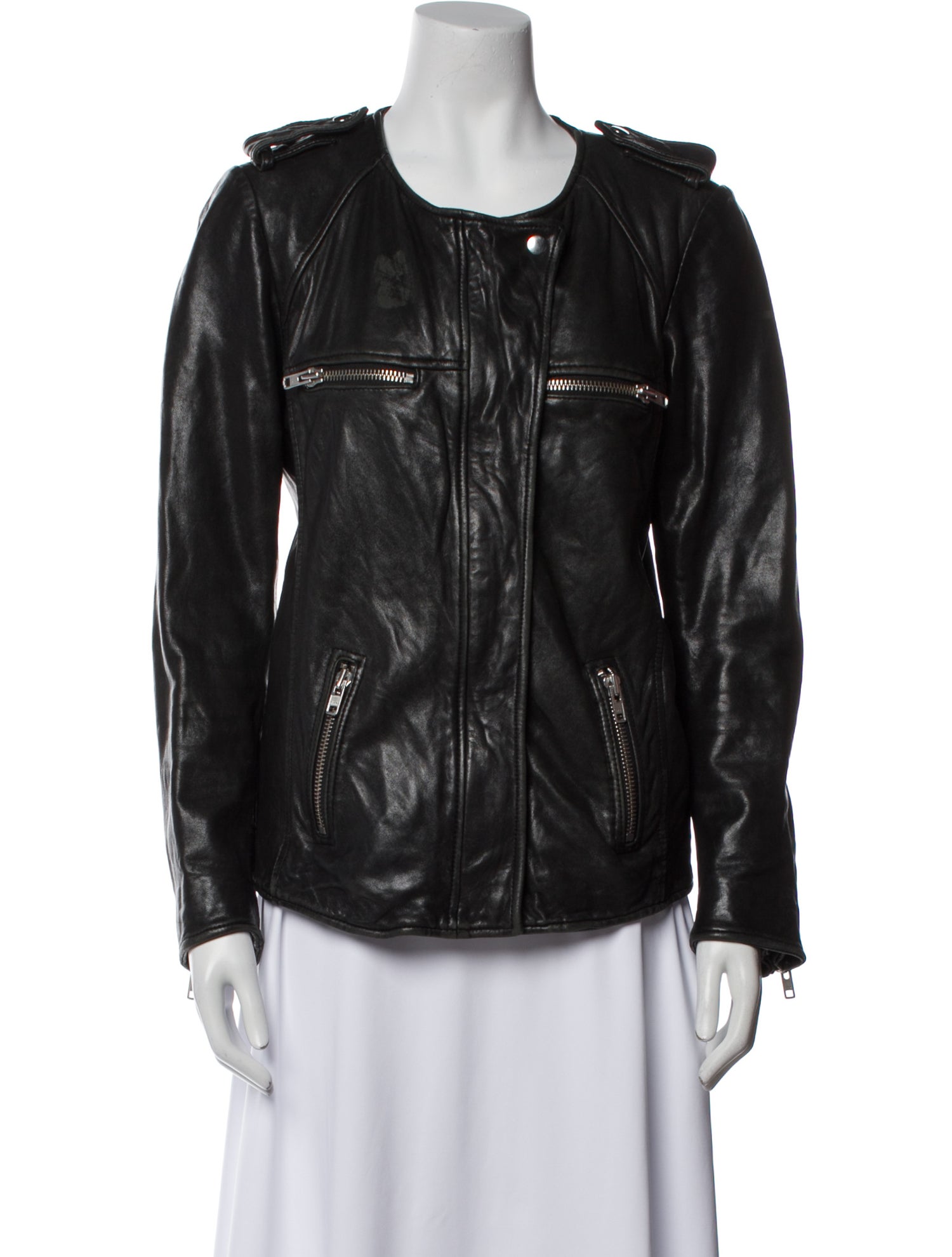 Étoile Isabel Marant Leather Biker Jacket