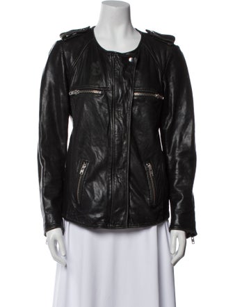 Étoile Isabel Marant Leather Biker Jacket