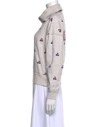 Étoile Isabel Marant Printed Long Sleeve Sweatshirt