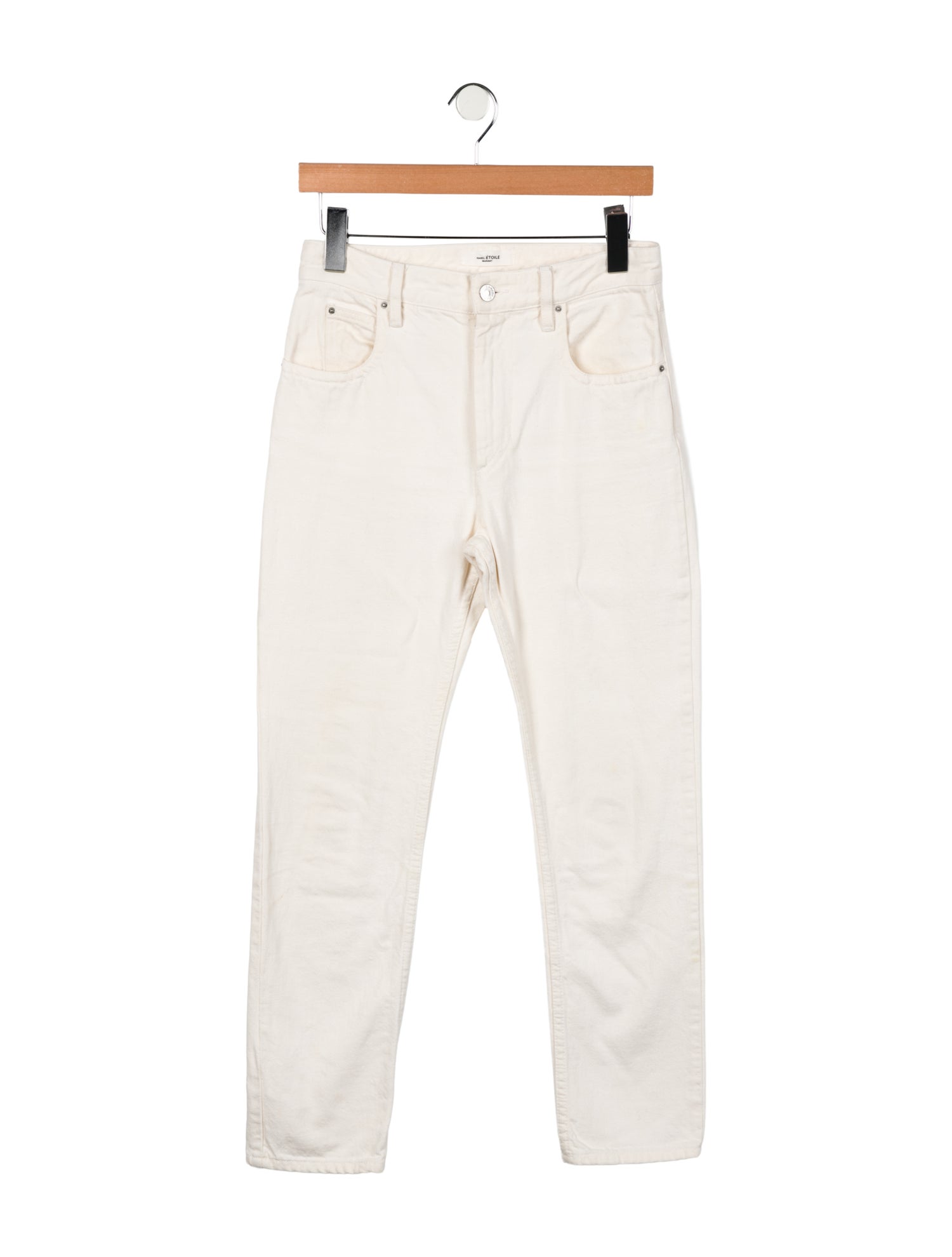 Étoile Isabel Marant Mid-Rise Straight Leg Jeans