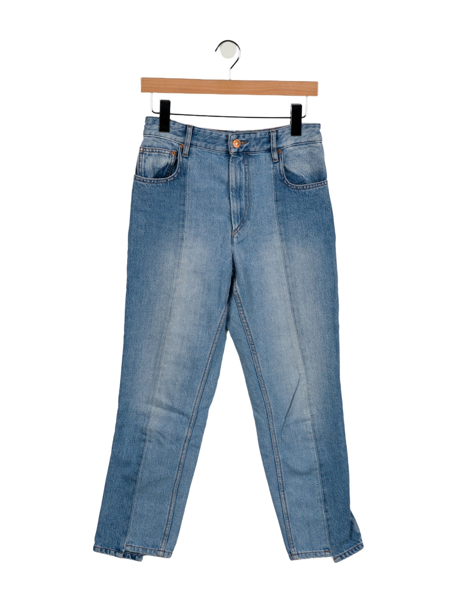 Étoile Isabel Marant High-Rise Straight Leg Jeans