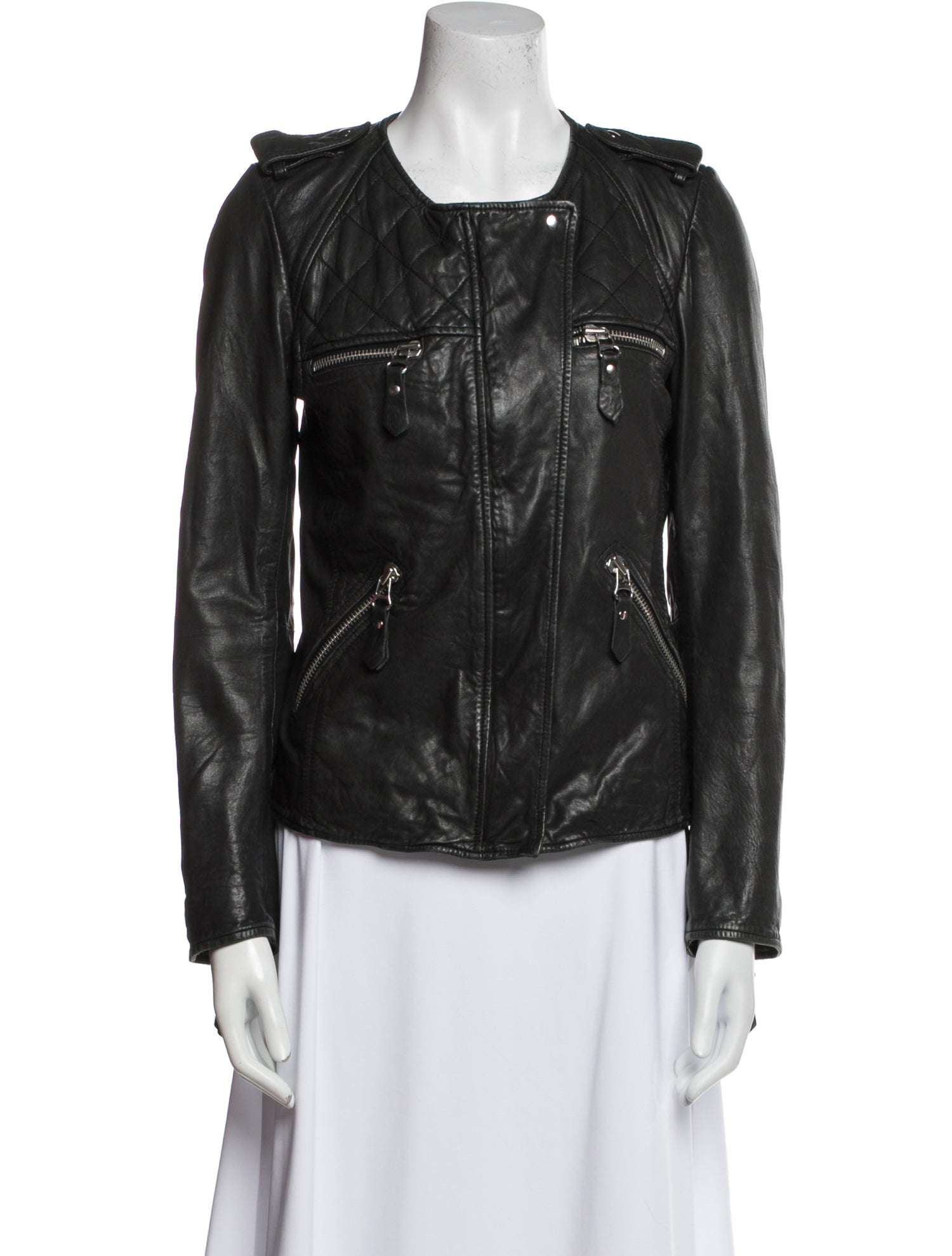 Étoile Isabel Marant Lambskin Biker Jacket