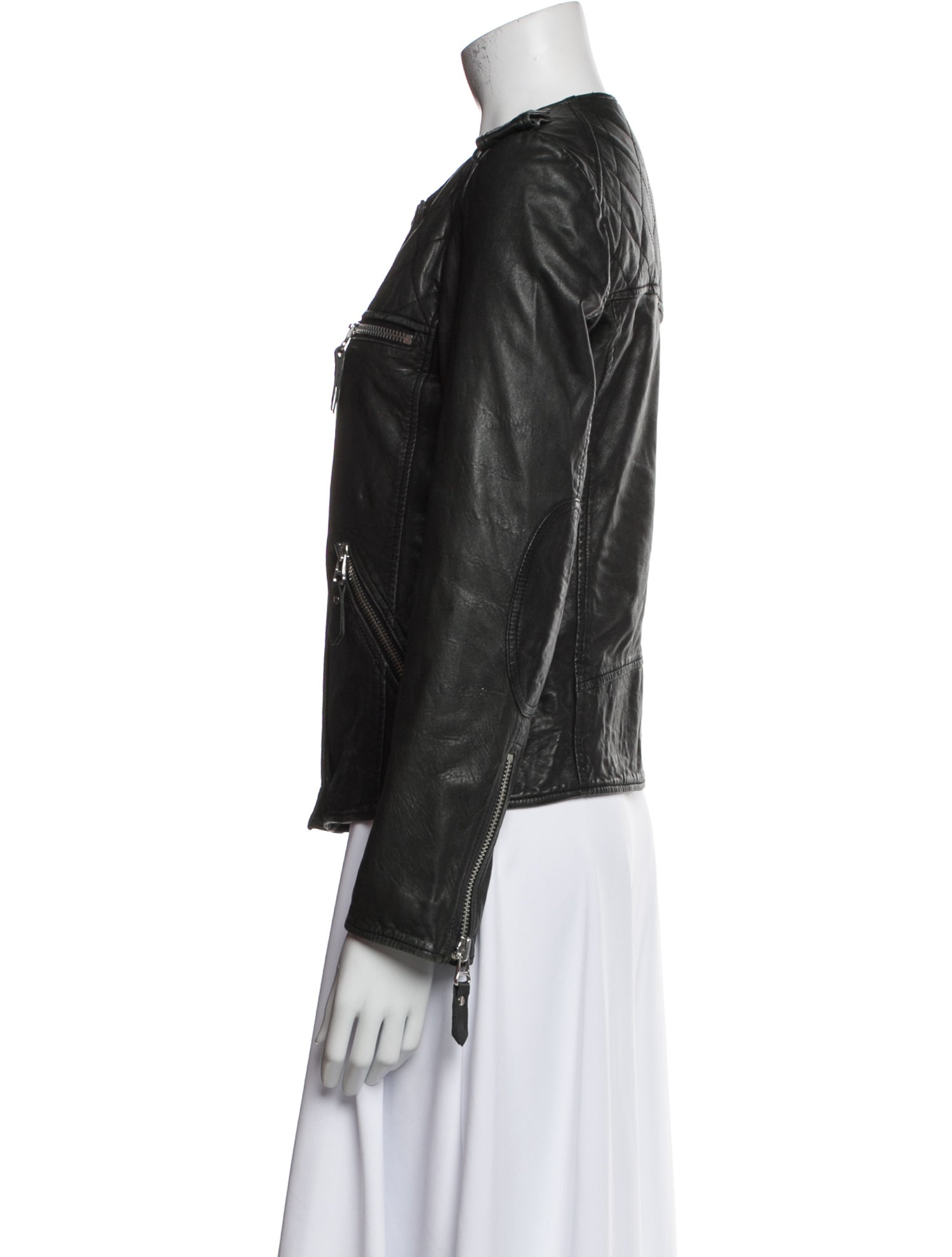 Étoile Isabel Marant Lambskin Biker Jacket