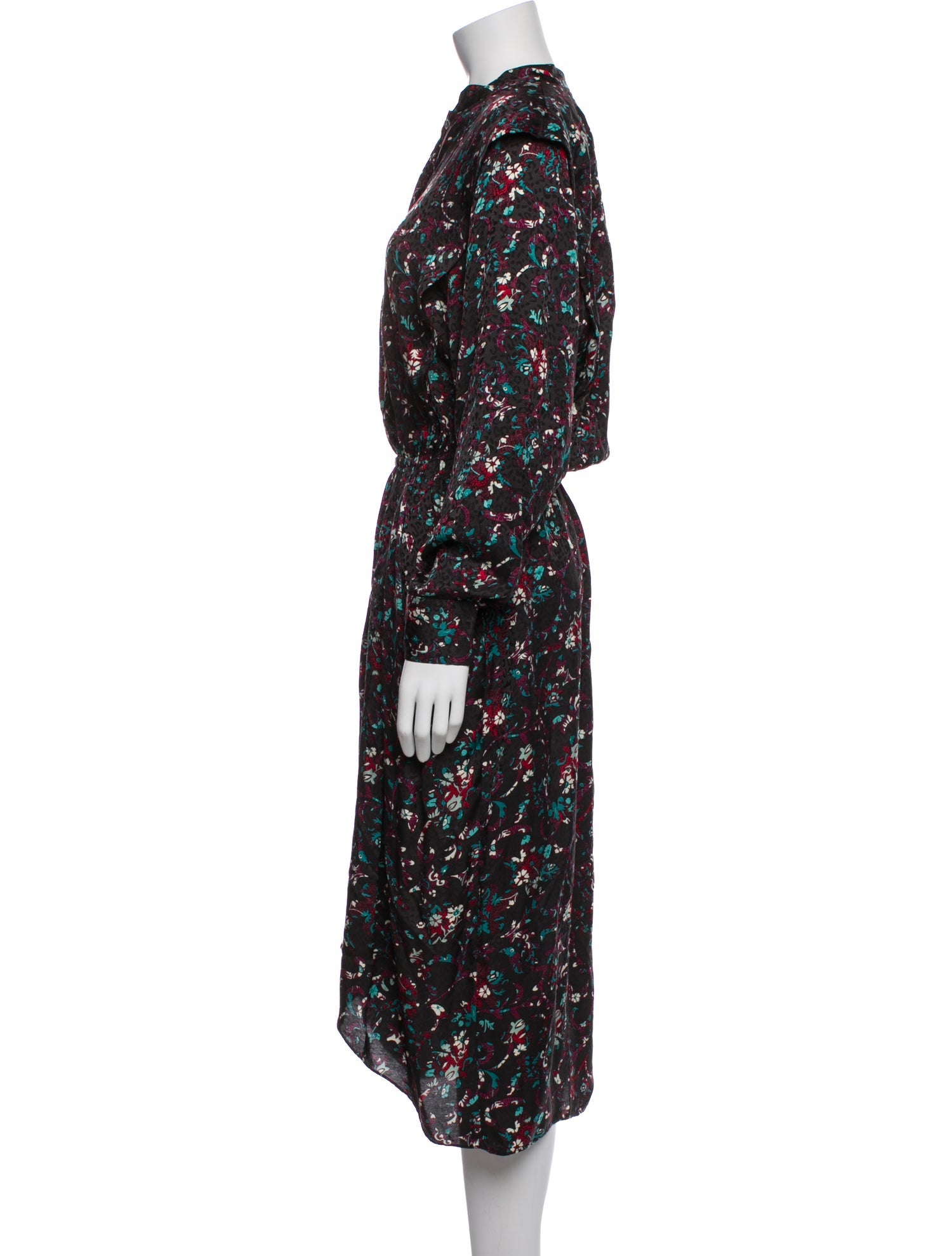 Étoile Isabel Marant Floral Print Long Dress w/ Tags