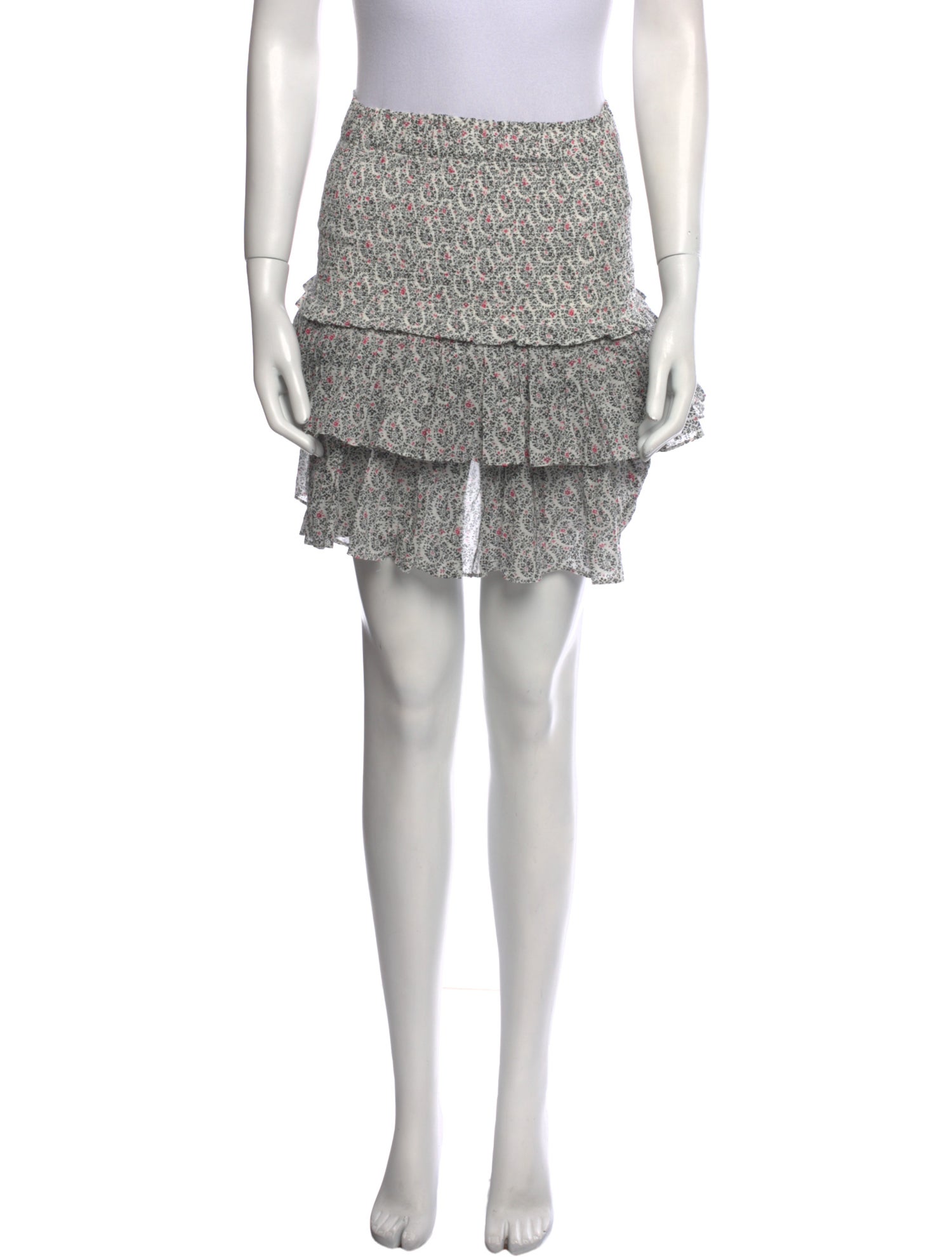 Étoile Isabel Marant Floral Print Mini Skirt