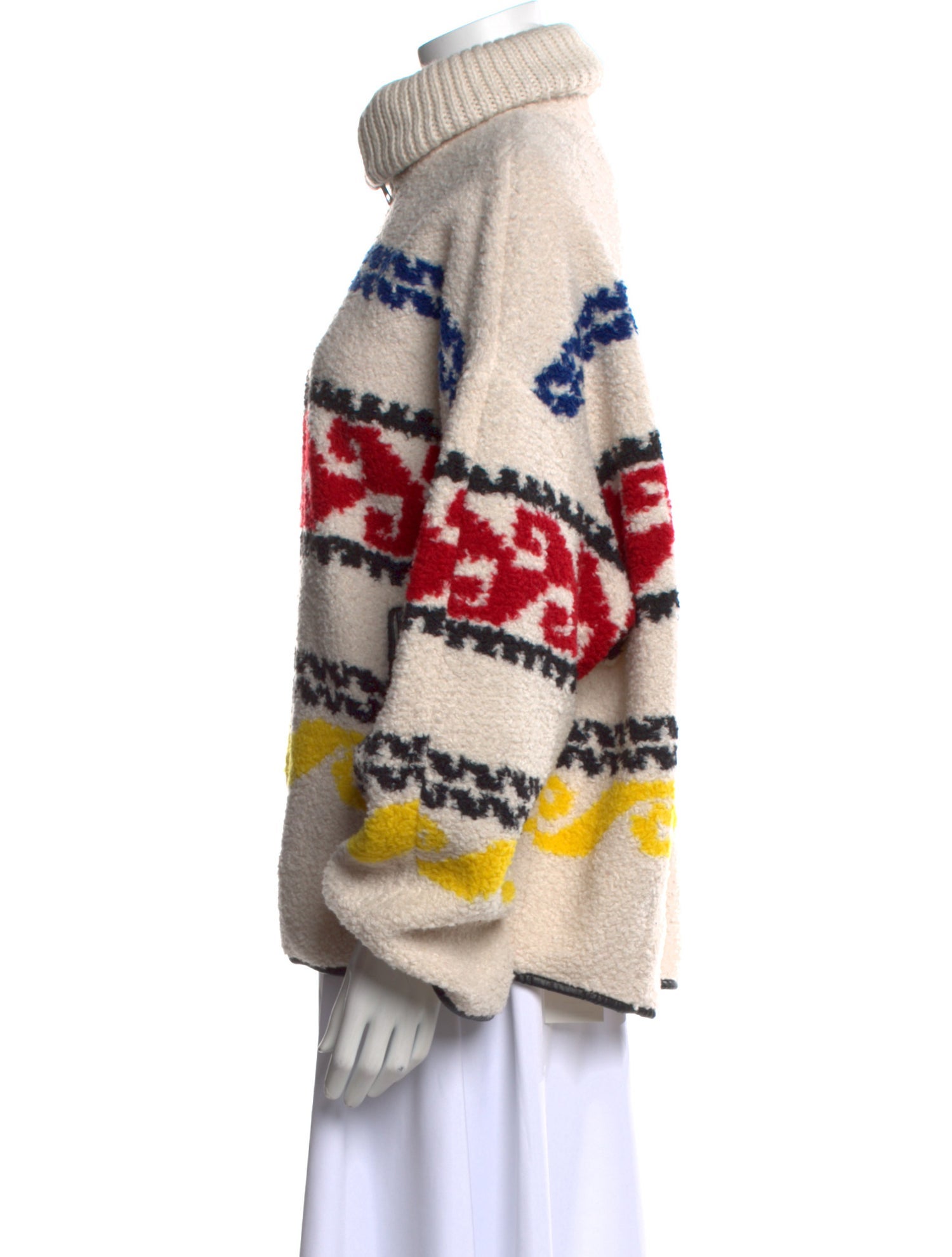 Étoile Isabel Marant Striped Turtleneck Sweater