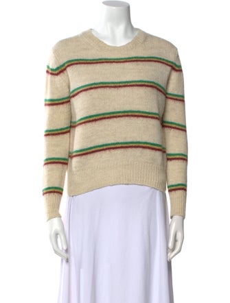 Étoile Isabel Marant Striped Crew Neck Sweater