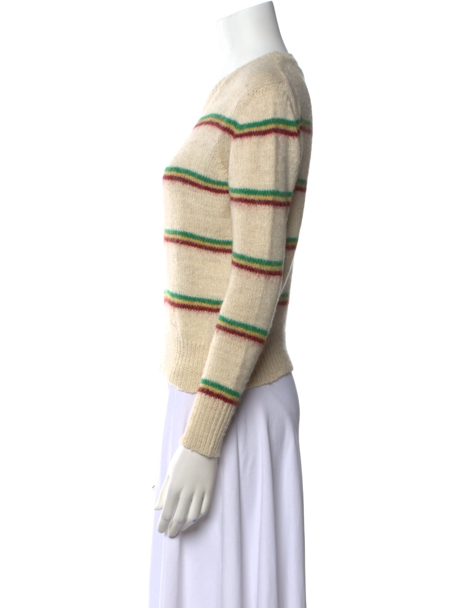 Étoile Isabel Marant Striped Crew Neck Sweater